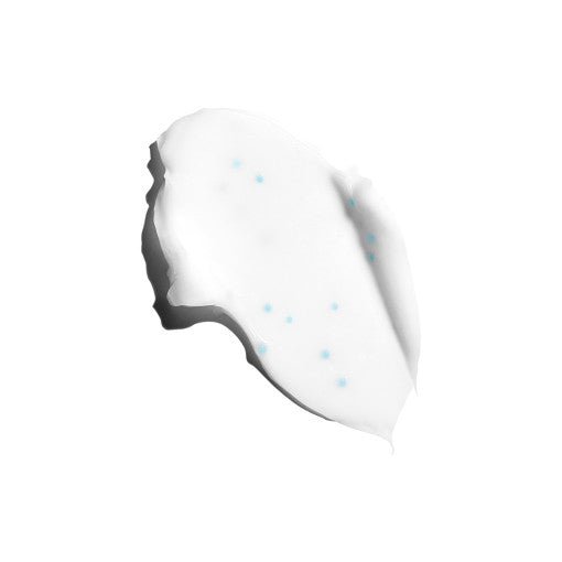 VT PDRN Cream 100 50ml texture swatch showing rich cream with blue beads for elasticity boost benefits