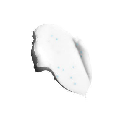 VT PDRN Cream 100 50ml texture swatch showing rich cream with blue beads for elasticity boost benefits
