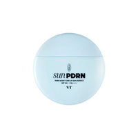 VT PDRN Moist Tone Up Sun Essence 50g 50+/PA++++ in light blue container with effective UV protection benefits