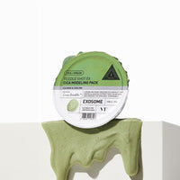 VT Reedle Shot EX Cica Modeling Pack 25g in green container for calming skin and soothing irritation care