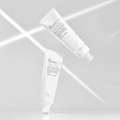 VT TX-toning Cream 50ml - VT Cosmetics in white tubes on light background, emphasizing skin moisturizing benefits