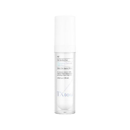 VT TX-toning Essence 2000 Shot 30ml in clear bottle delivering brightening action for radiant, even-toned skin