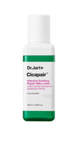 Dr.Jart+ Cicapair Intensive Soothing Repair Milky Lotion 100ml in white and green bottle with deep hydration formula