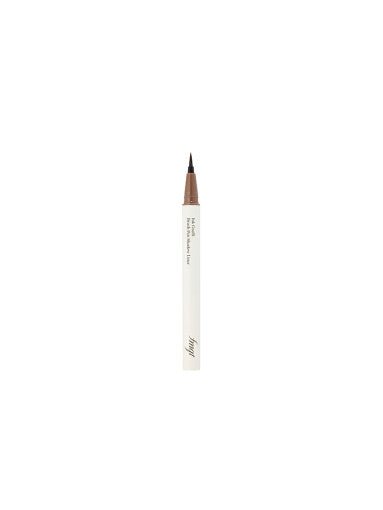 Slim brush pen liner with fine tip designed for a natural finish on a clean white background