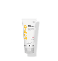 medicube AGE-R Vita K Cream 100ml white tube with yellow text designed for redness relief in sensitive skin care