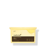 medicube Deep Vita C Daily Quick Mask 350ml/30Sheets in yellow and brown container for brightening effect