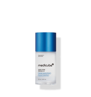 medicube Zero Pore Serum 2.0 37ml in white bottle with blue cap for effective pore-tightening treatment