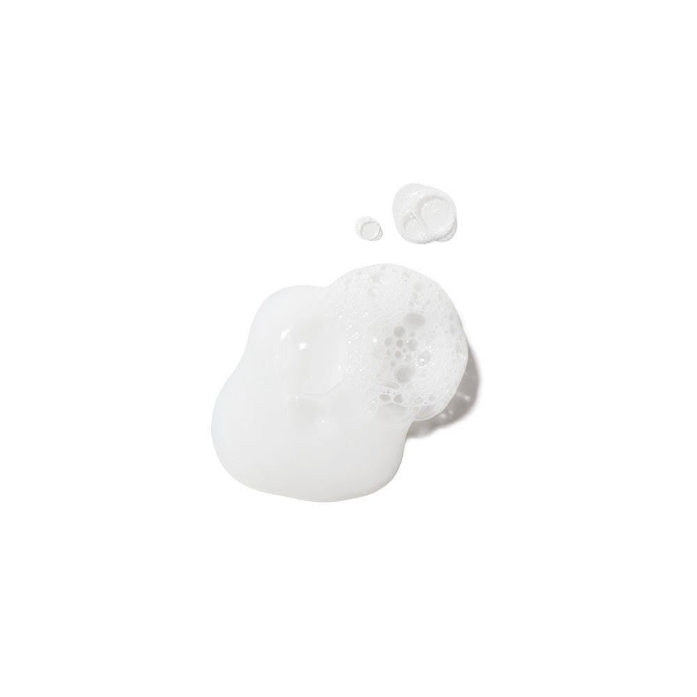 LANEIGE Water Bank Gentle Gel Cleanser 250ml foam texture showcasing hydration retention qualities on white background