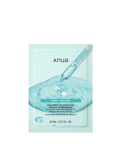Anua PDRN Hyaluronic Acid Capsule 100 Serum Mask Sheet 23ml*10ea - Le Panda BEAUTÉ