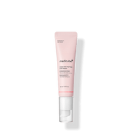 medicube PDRN Pink Peptide Eye Cream 30ml in pastel pink tube with white pump focusing on fine lines care