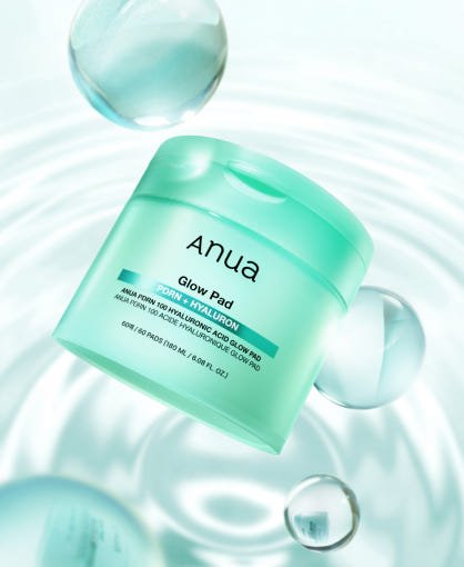 Anua PDRN 100 Hyaluronic Acid Glow Pad 60P/180ml - Le Panda BEAUTÉ