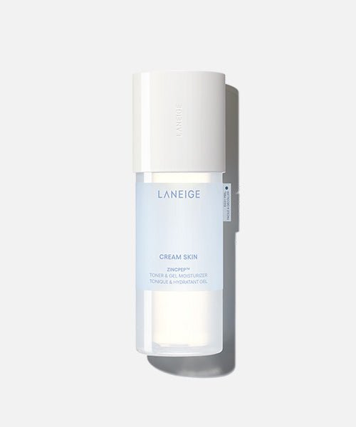 LANEIGE Cream Skin Toner & Gel Moisturizer 170ml in sleek bottle designed for moisture balance skincare routine