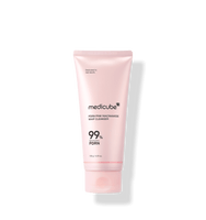 medicube cleanser in pink tube with moisturizing formula for deep cleansing and skin nourishment
