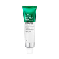 VT Cica Cream Plus 100ml in green and white tube delivering moisture boost for supple and protected skin