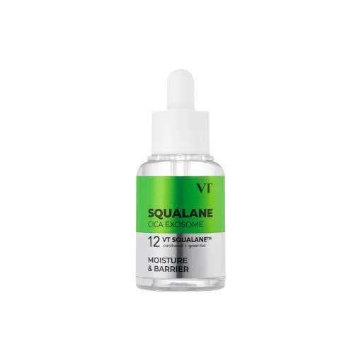 VT S4 Moisture Ampoule 30ml clear serum with green label focusing on hydration boost and skin barrier support