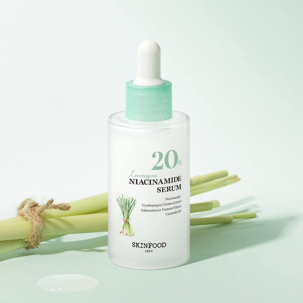 SKINFOOD Lemongrass Niacinamide Serum 50ml - Le Panda BEAUTÉ
