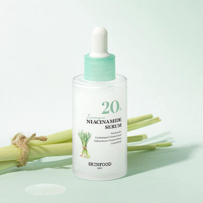 SKINFOOD Lemongrass Niacinamide Serum 50ml - Le Panda BEAUTÉ