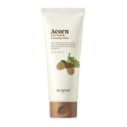 SKINFOOD Acorn Pore Peptide Cleansing Foam 150ml - Le Panda BEAUTÉ