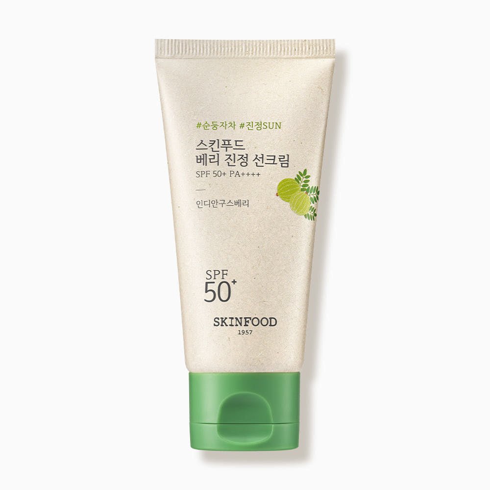 SKINFOOD Berry Soothing Sun Cream SPF50+ PA++++ 50ml - Le Panda BEAUTÉ