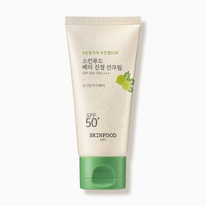 SKINFOOD Berry Soothing Sun Cream SPF50+ PA++++ 50ml - Le Panda BEAUTÉ