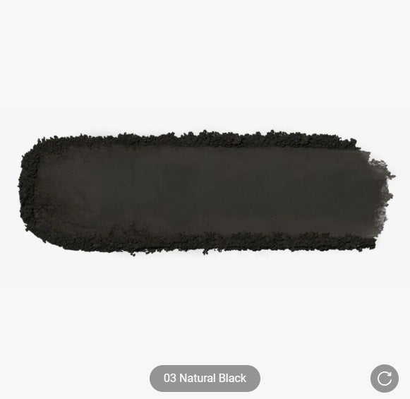 ETUDE Pang Pang Hair Shadow 3.5g in shade 03 Natural Black with powdery texture for natural appearance