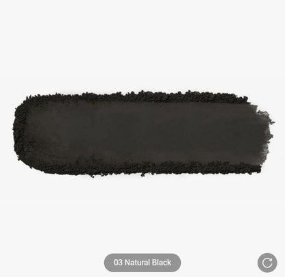 ETUDE Pang Pang Hair Shadow 3.5g in shade 03 Natural Black with powdery texture for natural appearance