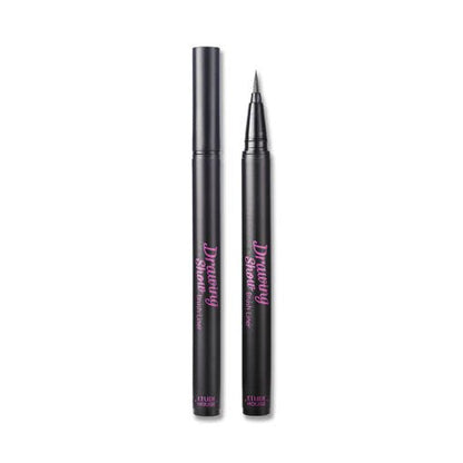 ETUDE Drawing Show Brush Eyeliner 0.6g with fine brush tip designed for effortless application and precise lines