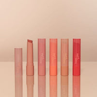 ETUDE Ginger Sugar Melting Balm 2.3g in five warm shades with smooth texture and hydration boost finish