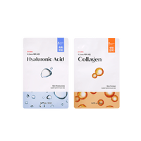 ETUDE 0.2 Therapy Air Mask 20ml X 10ea showing moisturizing Hyaluronic Acid and firming Collagen sheets in white packaging