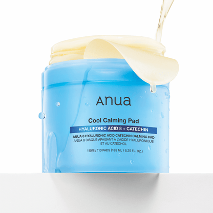 Anua 8 Hyaluronic Acid Catechin Calming Pad 185ml/110ea - Le Panda BEAUTÉ