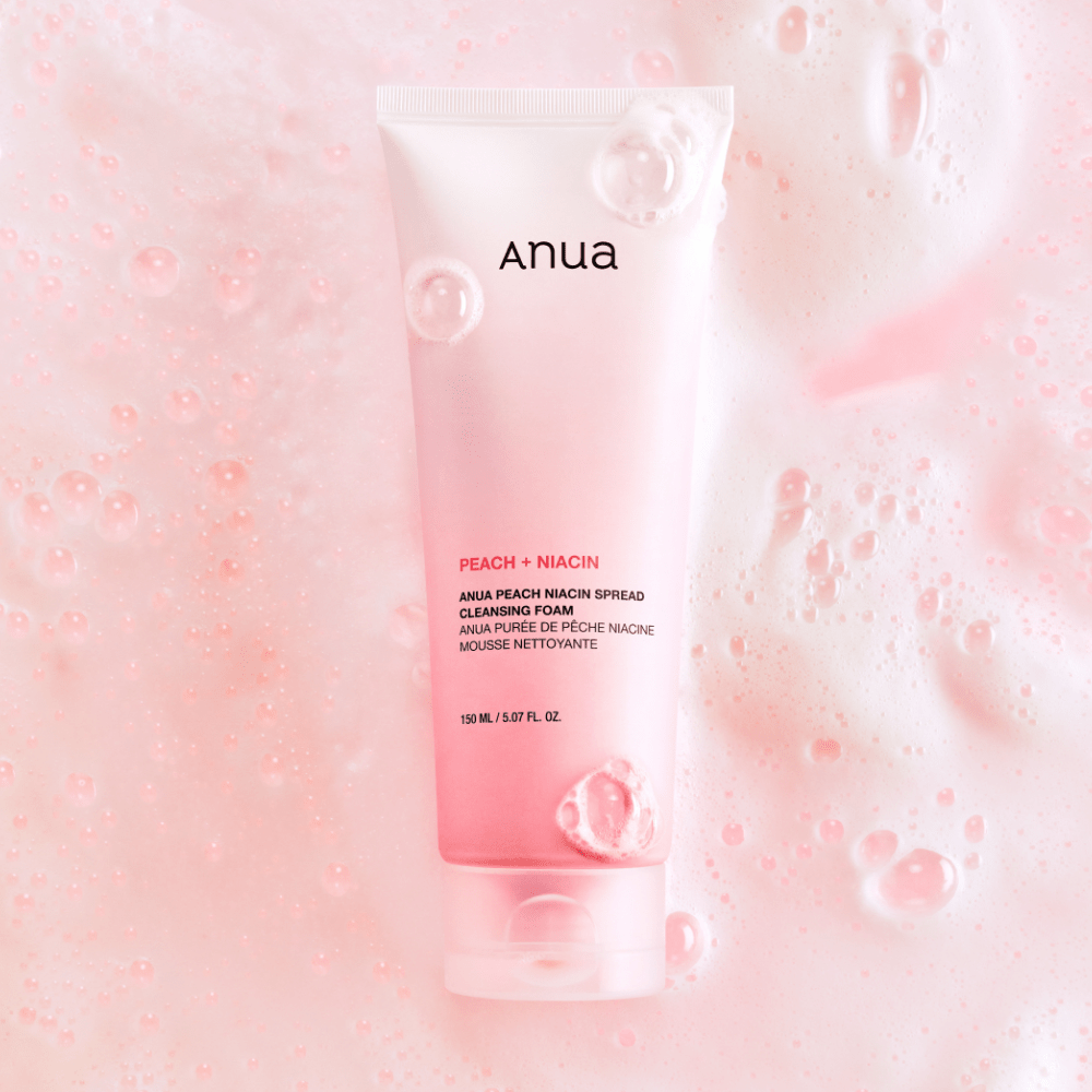 Anua Peach Niacin Spread Cleansing Foam 150ml - Le Panda BEAUTÉ