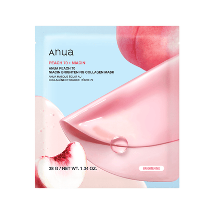 Anua Peach 70 Niacin Serum Mask 38g X 4ea - Le Panda BEAUTÉ