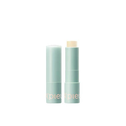 A'pieu Juicy Pang Care Lip Balm 3.7g (3 Colors) in soft green tube offering extra nourishment for lips