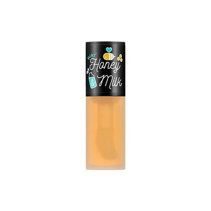 A'pieu Honey & Milk Lip Oil 5g (3-type) in clear frosted container with black cap for moisture-locking lip care