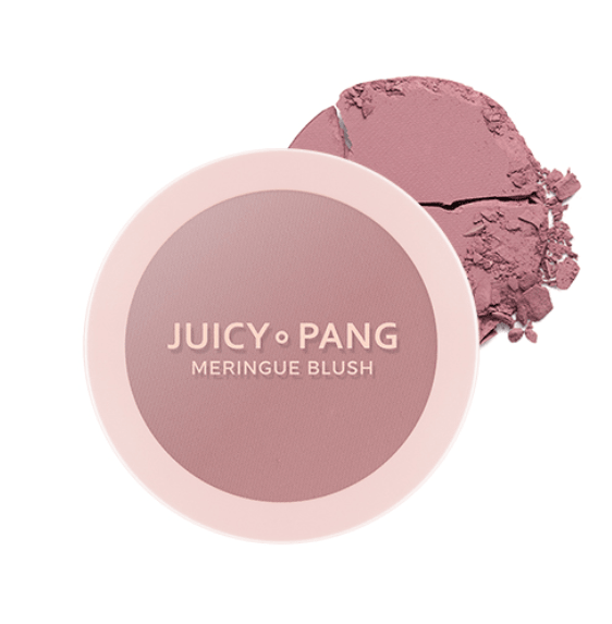A'pieu Juicy Pang Meringue Blush 5.2g #BE02 Dried Plums with vibrant dried plum shade and smooth texture
