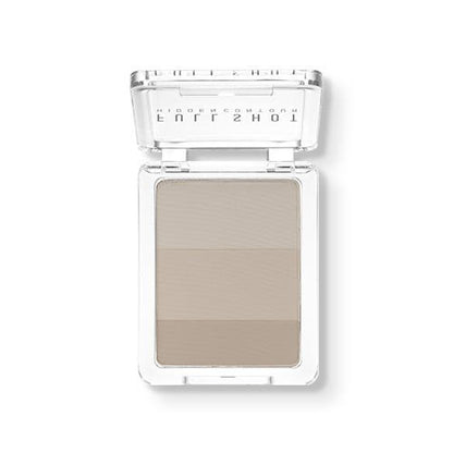 A'pieu Full Shot Hidden Shading #03 Top Gray contour palette with clear contour shades in sleek compact case