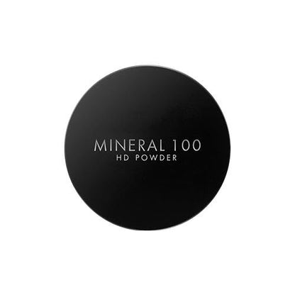 A'pieu Mineral 100 HD Powder 5.5g in sleek black compact with blurring effect for smooth skin finish