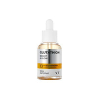 VT G2 Glutathione Brightening Ampoule 30ml in clear bottle with dropper for radiant skin and enhanced glow care