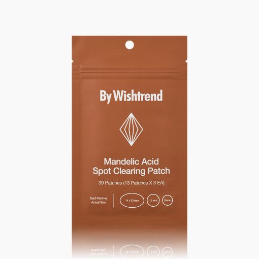 [By Wishtrend] Mandelic Acid Spot Clearing Patch 39 Patches (13 Patches X 3ea) in brown resealable pouch for intensive care benefits
