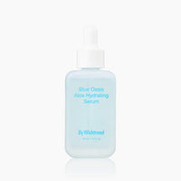 [By Wishtrend] Blue Oasis Aloe Hydrating Serum 30ml in light blue bottle with white dropper for enhanced hydration benefits
