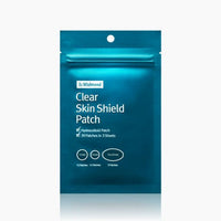 [By Wishtrend] Clear Skin Shield Patch 39 Patches in blue resealable pouch with hydrocolloid protection benefits
