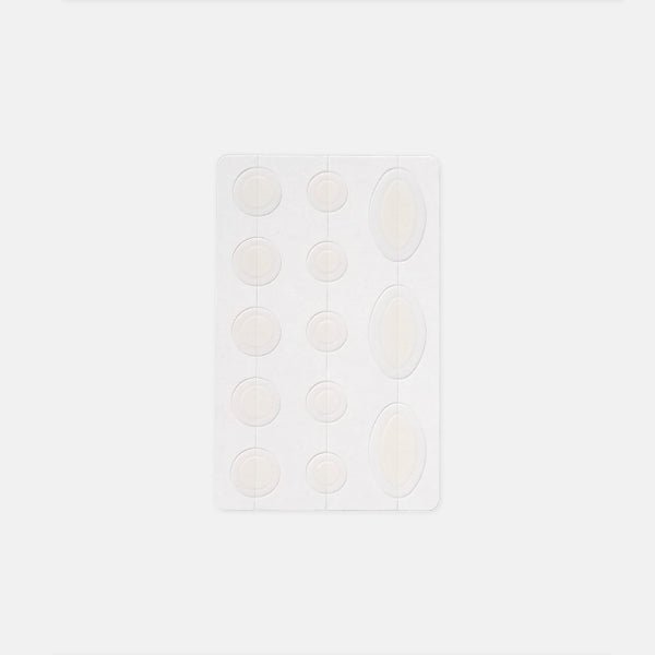 [By Wishtrend] Clear Skin Shield Patch 39 Patches in clear hydrocolloid material for gentle skin protection and healing