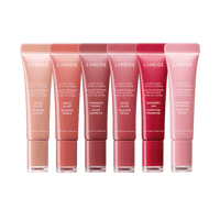 LANEIGE Glaze Craze Tinted Lip Serum 15g in six shades showcasing a hydrating formula with smooth glossy finish
