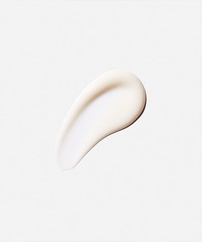 Creamy white texture swatch of LANEIGE PERFECT RENEW 3X EMULSION ADVANCED 130ml for skin radiance.