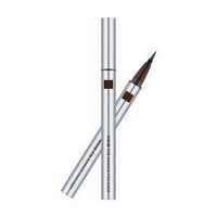 Two sleek silver marker pen liners with fine precision tips in dark shades on a white background