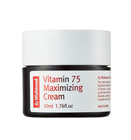 [By Wishtrend] Vitamin 75 Maximizing Cream 50ml in dark jar with white lid providing deep hydration benefits for skin care