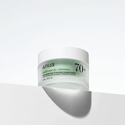 Anua HEARTLEAF 70% INTENSE CALMING CREAM 50ml - Le Panda BEAUTÉ
