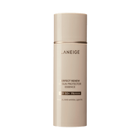 LANEIGE Perfect Renew 5D Sun Protector Essence SPF50+PA++++ 50ml in sleek beige bottle with enhanced protection text